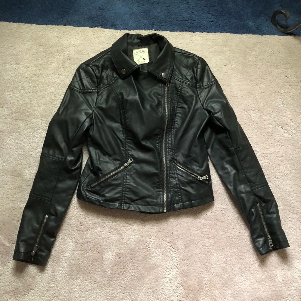 LA Hearts faux leather jacket